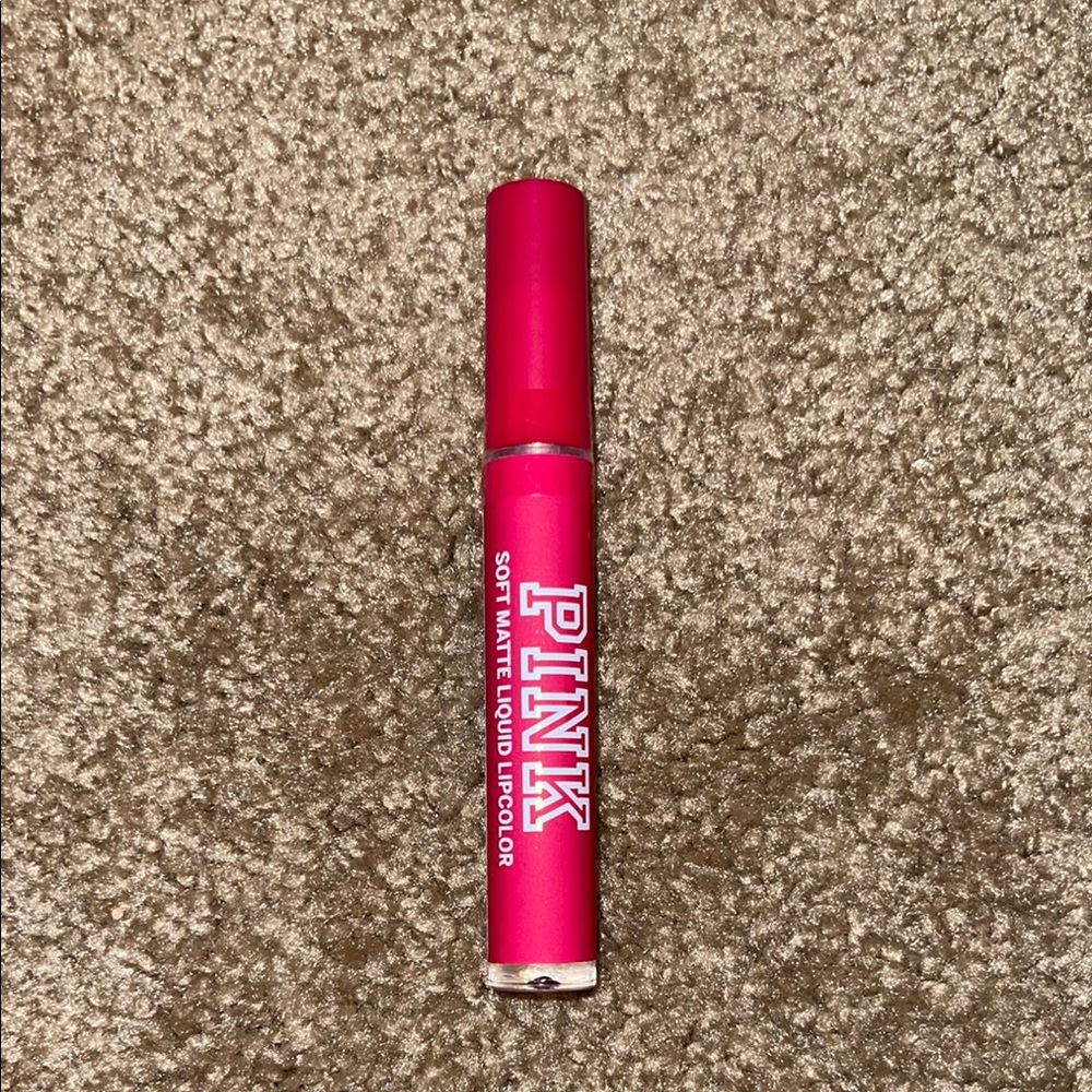 Victoria’s Secret Pink Soft Matte Liquid Lipcolor Almost Famous NWT sealed.